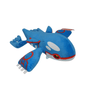 peluche Kyogre 30cm inspirée de Pokémon avatar des océans peluche douce et fidèle