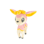 peluche Vilvadaim 19 cm inspirée de Pokémon, peluche saisonnière fidèle et puissante