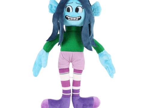 Peluche Ruby 40cm inspirée du film Disney, personnage adolescent Kraken courageux et adorable