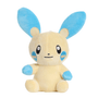peluche Négapi 18cm inspirée de la série Pokémon avec détail électrique et design fidèle