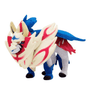 Peluche Zamazenta 30cm inspirée de Pokémon, peluche protectrice et puissante du roi guerrier