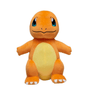 Peluche Salamèche de 20cm, adorable et fidèle compagnon Pokémon, idéal pour les fans.