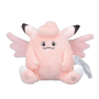 peluche Mélodelfe 19cm inspirée de Pokémon avec design fidèle et doux au toucher