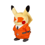 Pikachu Cosplay Team Flare plush 36cm inspired by Pokémon anime