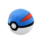 Peluche Super Ball Pokémon 12cm bleu blanc objet de capture efficace