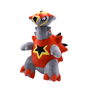 peluche Boumata Pokémon 28cm peluche volcan explosive carapace