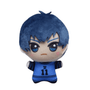 Peluche Isagi Yoichi 10cm inspirée de la série animée Blue Lock, attaquant de football déterminé.