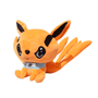Peluche Kyûbi 23cm inspirée de Kurama de Naruto, peluche mignonne et puissante