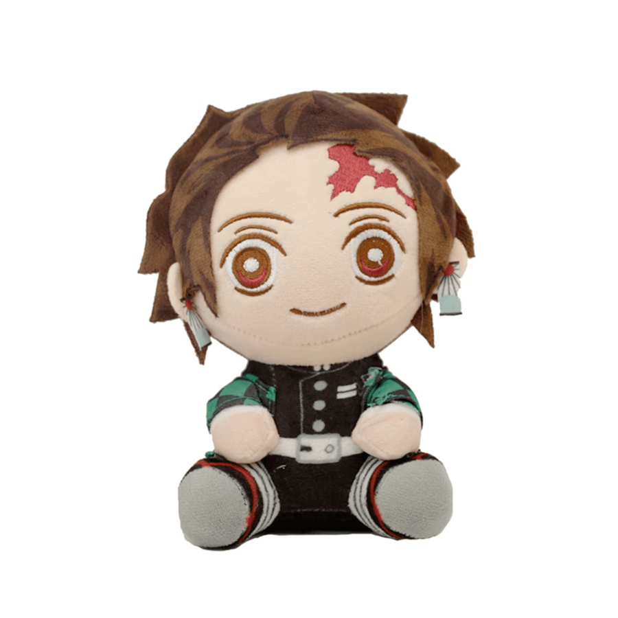 peluche Tanjiro Kamado 20cm inspirée de Demon Slayer, peluche du héros courageux et puissant