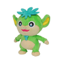 peluche Tanzee 20cm issue du jeu vidéo avec fusil d'assaut, peluche plante mignonne et puissante