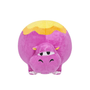 peluche Roulipo 20cm violet avec motif fleur inspiré de Super Mario Bros. Wonder