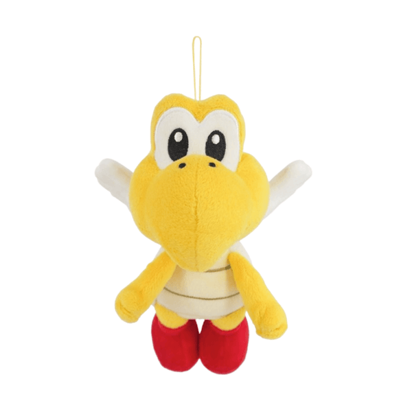 Peluche Paratroopa 20cm inspirée de la série Mario, tortue volante avec carapace verte et ailes
