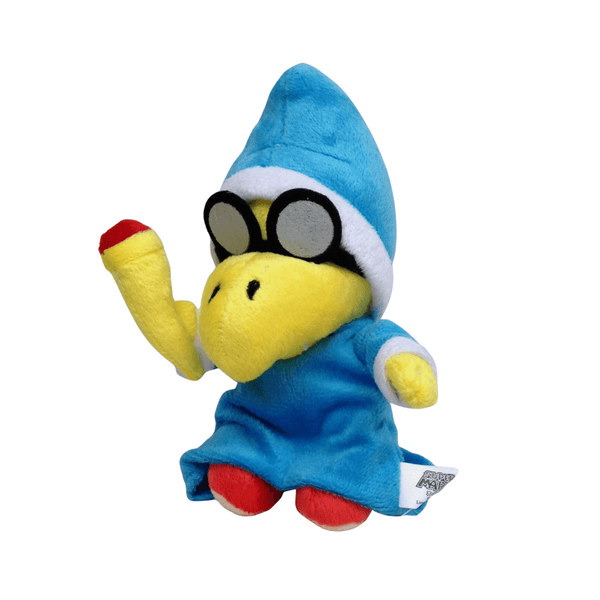 Peluche Kamek 18cm personnage Magikoopa de la série Mario, ami puissant et clairvoyant