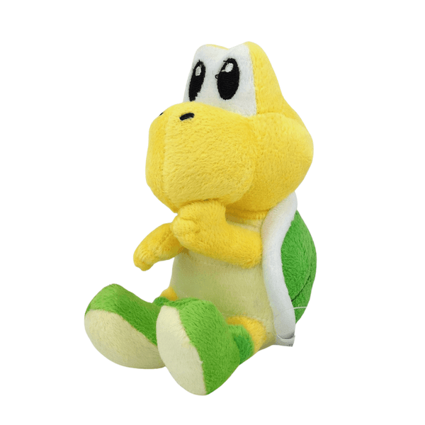 peluche Koopa Vert 14cm tirée de la série Mario, peluche tortue bipède avec carapace verte