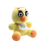 peluche Chica 18cm inspirée de Five Nights at Freddy's, animatronique effrayante