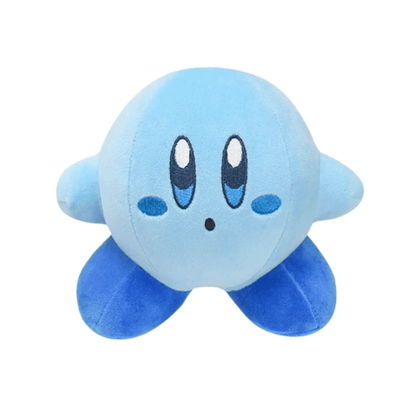 peluche Kirby bleu 15cm jouet mignon inspiré jeu vidéo Nintendo