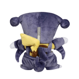 Pikachu Cosplay Méga-Carchacrok plush toy showcasing a cute design from Pokémon series.