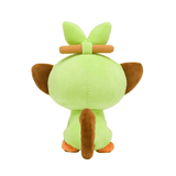 Peluche Ouistempo de 20cm vue arrière, idéale pour les fans de Pokémon, avec son bâton et ses grands oreilles.