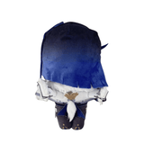 Peluche Yelan de 20cm, personnage mystérieux du jeu Genshin Impact, vue arrière.
