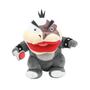 peluche Morton Koopa Jr. de 20cm inspirée de Mario avec peau brune et puissant effet tremblement