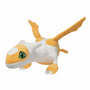 Peluche Latias Shiny, avec un corps gris et jaune, de grands yeux verts et des ailes allongées. Peluches Latias Shiny aux détails brodés et pattes griffues.